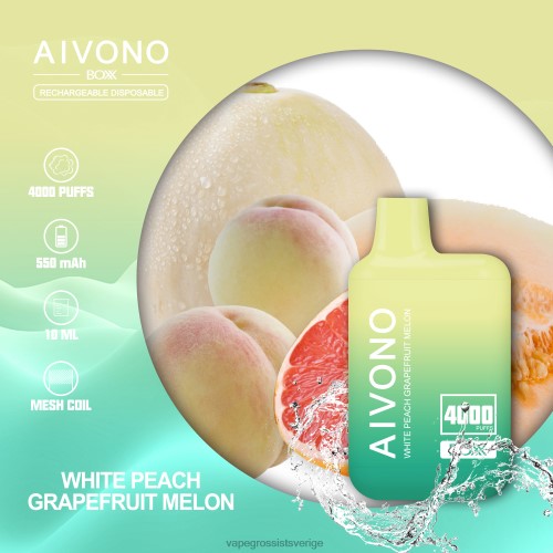vit persika grapefrukt melon