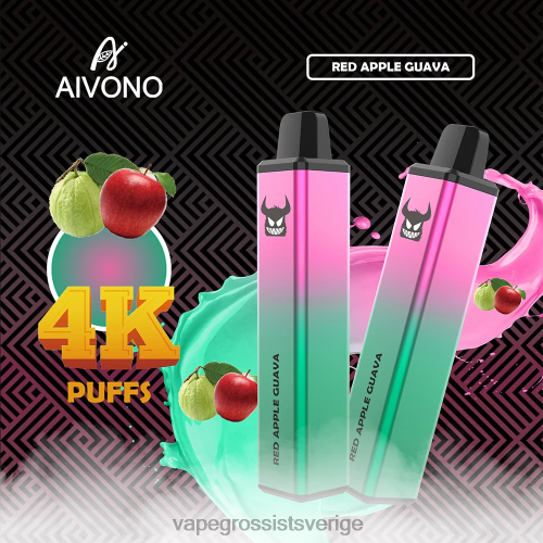 rött äpple guava