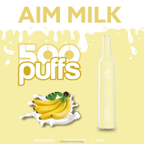 Vape Wholesale Stockholm - Aivono AIM MILK 500 bananmjölk 0J0HX275