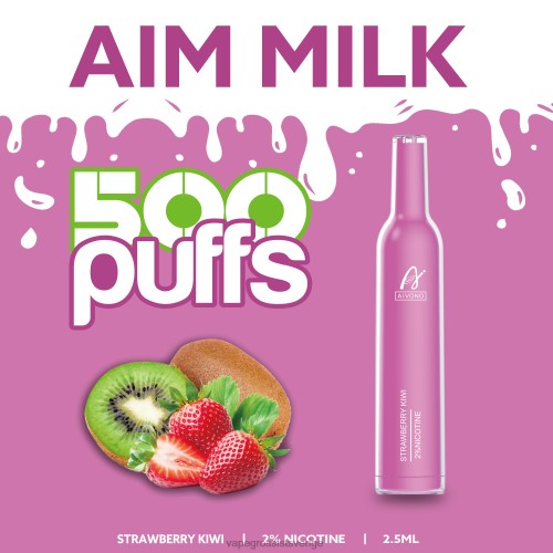 Vape Wholesale Sverige - Aivono AIM MILK 500 jordgubbskiwi 0J0HX271