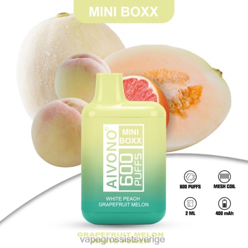 vit persika grapefrukt melon