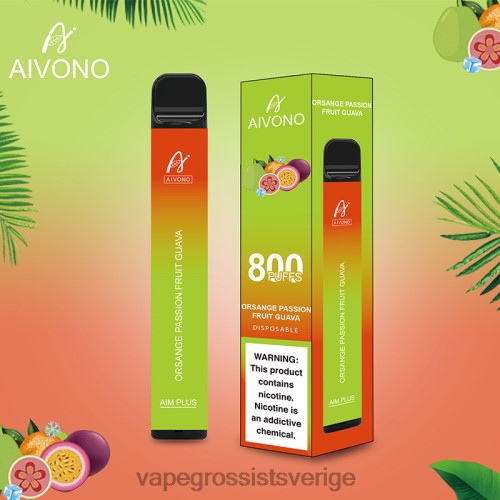 orange passionsfrukt guava