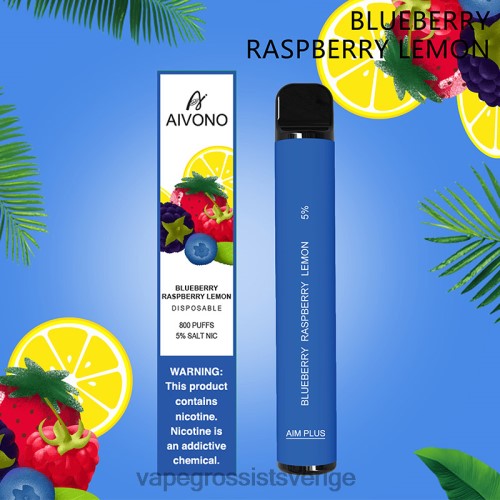 blåbär hallon citron