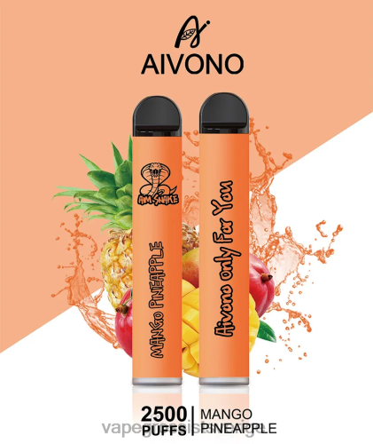 Nicotine Vapes Wholesale - Aivono AIM SNAKE 2500 mango ananas 0J0HX310