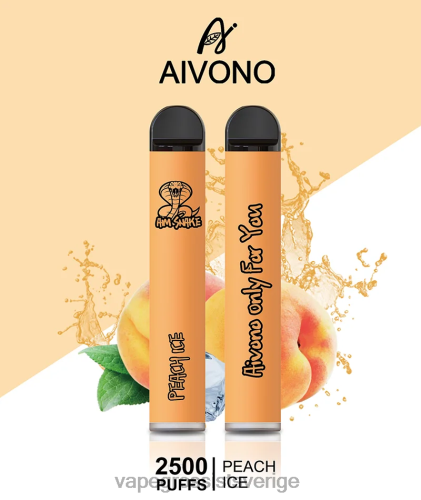 Vape Grossist - Aivono AIM SNAKE 2500 persika is 0J0HX316