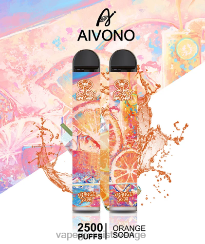 Vape Juice Wholesale - Aivono AIM SNAKE 2500 apelsinläsk 0J0HX314