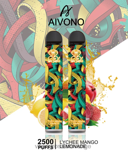 Vape Kit Wholesale - Aivono AIM SNAKE 2500 lychee mango lemonad 0J0HX308