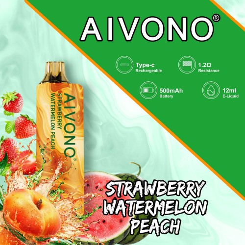 Vape Kit Wholesale - Aivono AIM GUN 7000 jordgubbe vattenmelon persika 0J0HX108