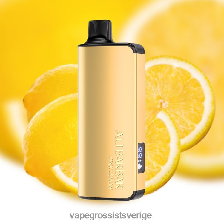 Nicotine Vapes Wholesale - Alibarbar Ingot 20000 engångsvape rosa citron 2RP0F440