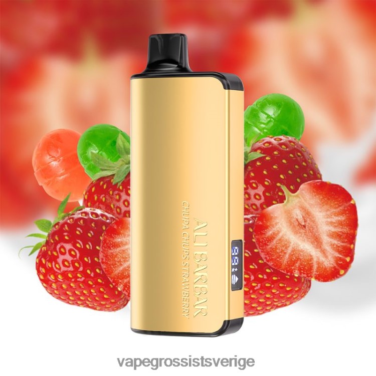 Vape Juice Wholesale - Alibarbar Ingot 20000 engångsvape chupa chups jordgubbe 2RP0F434