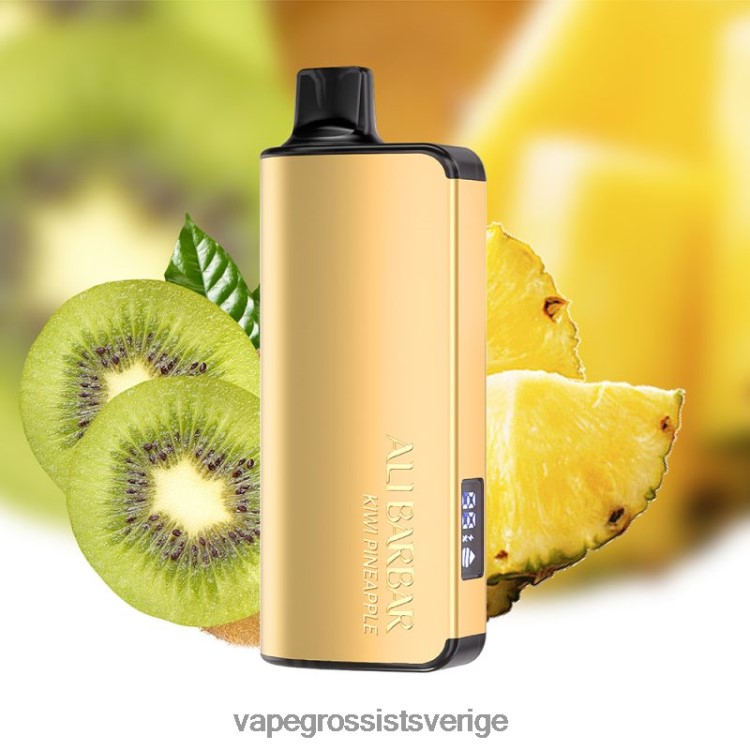 Vape Kit Wholesale - Alibarbar Ingot 20000 engångsvape kiwi ananas 2RP0F438