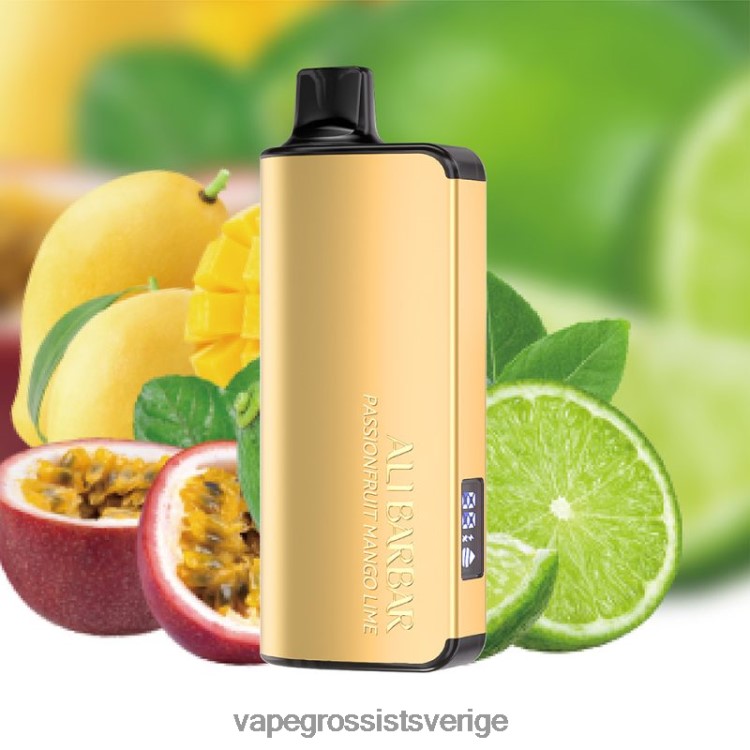 Vape Pod Wholesale - Alibarbar Ingot 20000 engångsvape passionsfrukt mango lime 2RP0F439