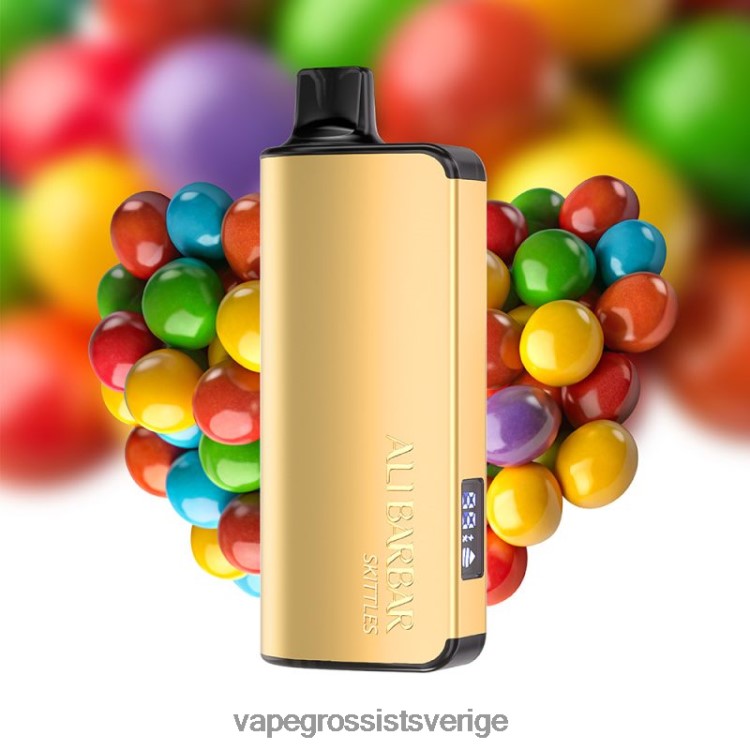 Vape Wholesale Sverige - Alibarbar Ingot 20000 engångsvape regnbågsgodis 2RP0F441
