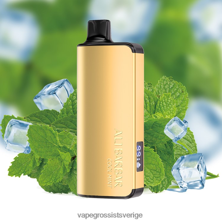 Vape Kit Wholesale - Alibarbar Ingot 9000 engångsvape cool mynta 2RP0F418