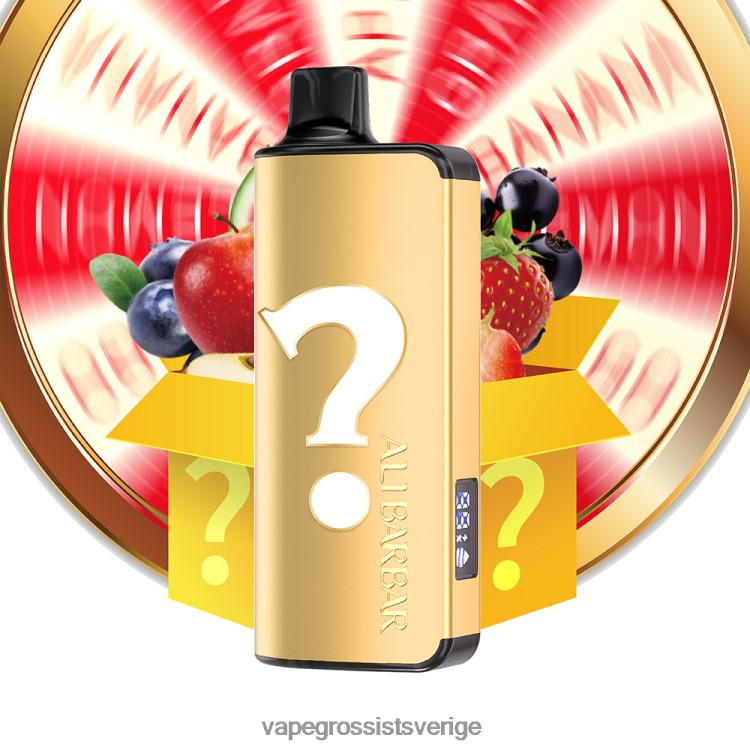Vape Pod Wholesale - Alibarbar Ingot 9000 engångsvape smak roulette 2RP0F419