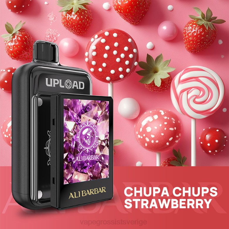 chupa chups jordgubbe