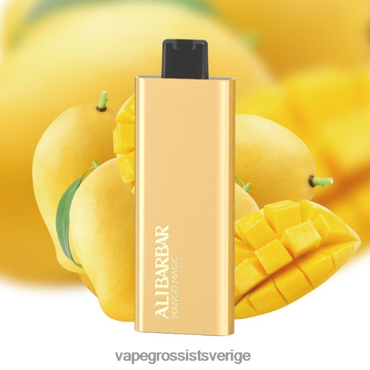 Disposable Vapes Sweden - Alibarbar Pandora 7000 engångsvape mango magi 2RP0F467