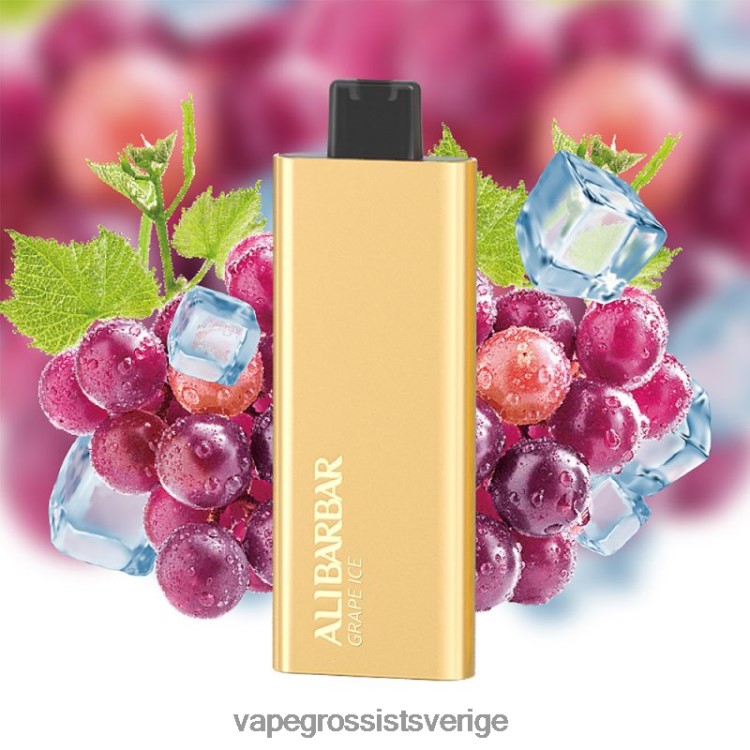 Vape Grossist - Alibarbar Pandora 7000 engångsvape druvis 2RP0F456