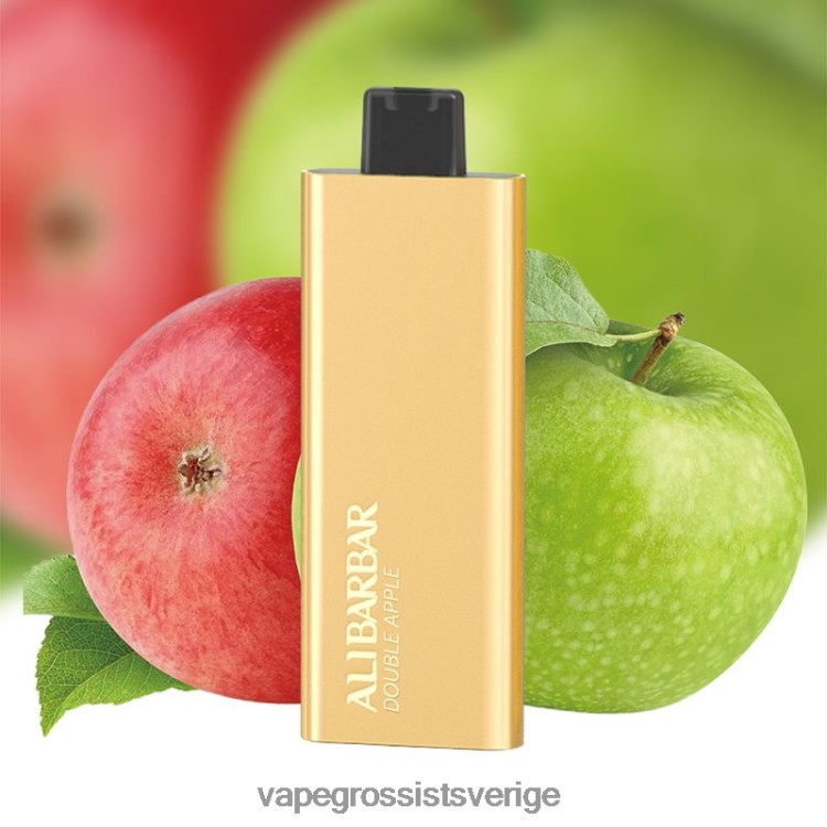 Vape Grossist - Alibarbar Pandora 7000 engångsvape dubbelt äpple 2RP0F466