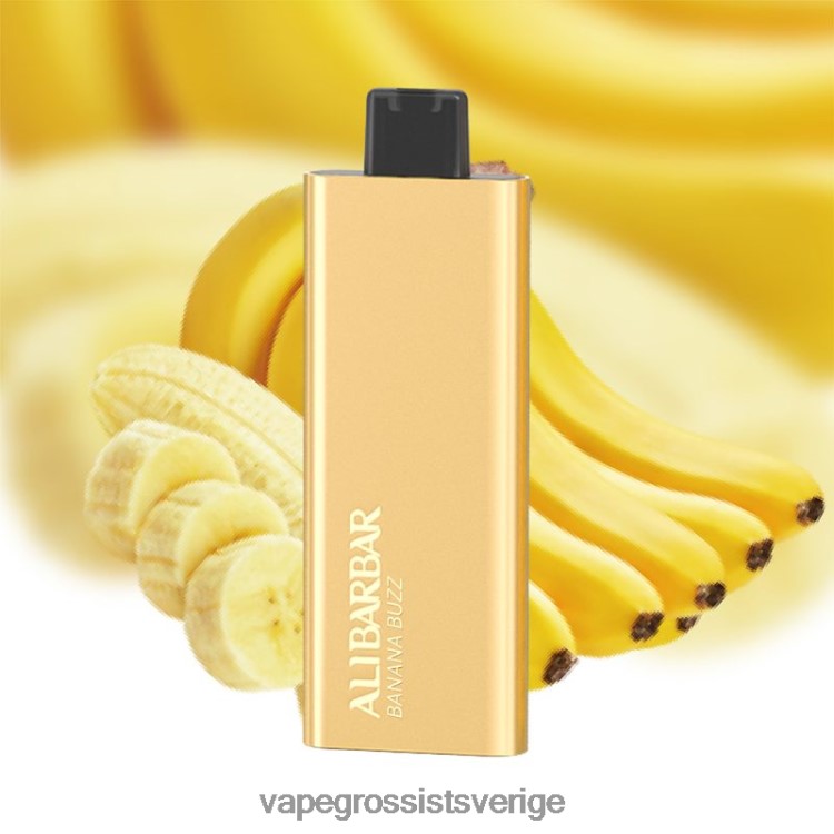 Vape Wholesale Stockholm - Alibarbar Pandora 7000 engångsvape banansurr 2RP0F465