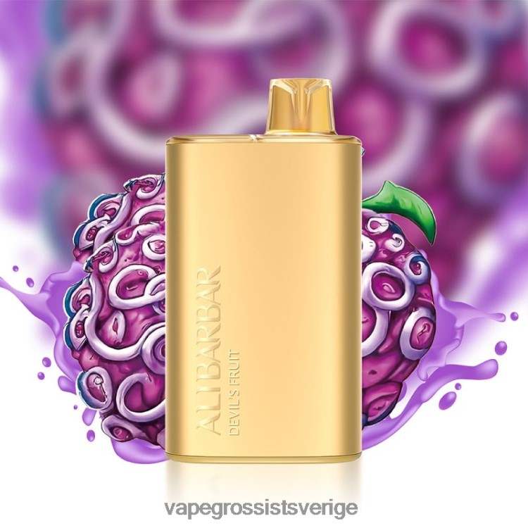 Vape Juice Wholesale - Alibarbar Rich 8000 engångsvape djävulens frukt 2RP0F44