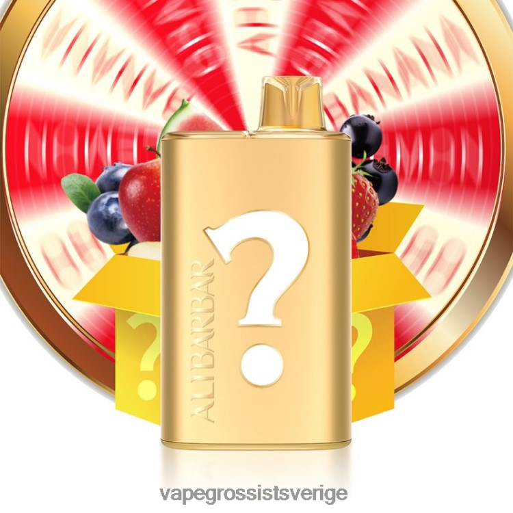 Vape Wholesale Sverige - Alibarbar Rich 8000 engångsvape smak roulette 2RP0F41