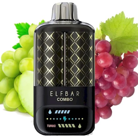 Vape Pod Wholesale - Elf Bar Combo 25 000 grön druva & druva 28DJ29