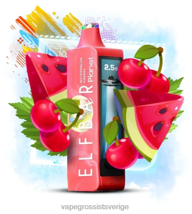 vattenmelon körsbär