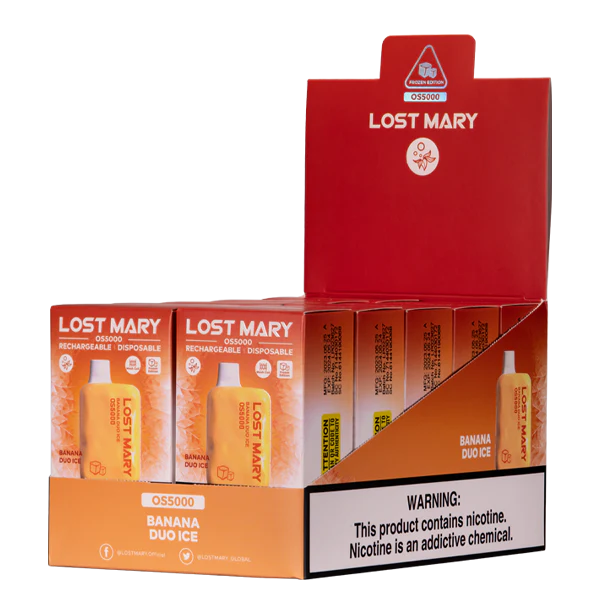 Hhc Vape Grossist - banan duo is BXF6H0107 LOST MARY OS5000
