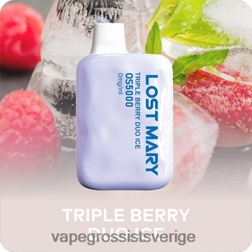 Vape Juice Wholesale - triple berry duo is BXF6H0504 LOST MARY OS5000 0 mg/ml