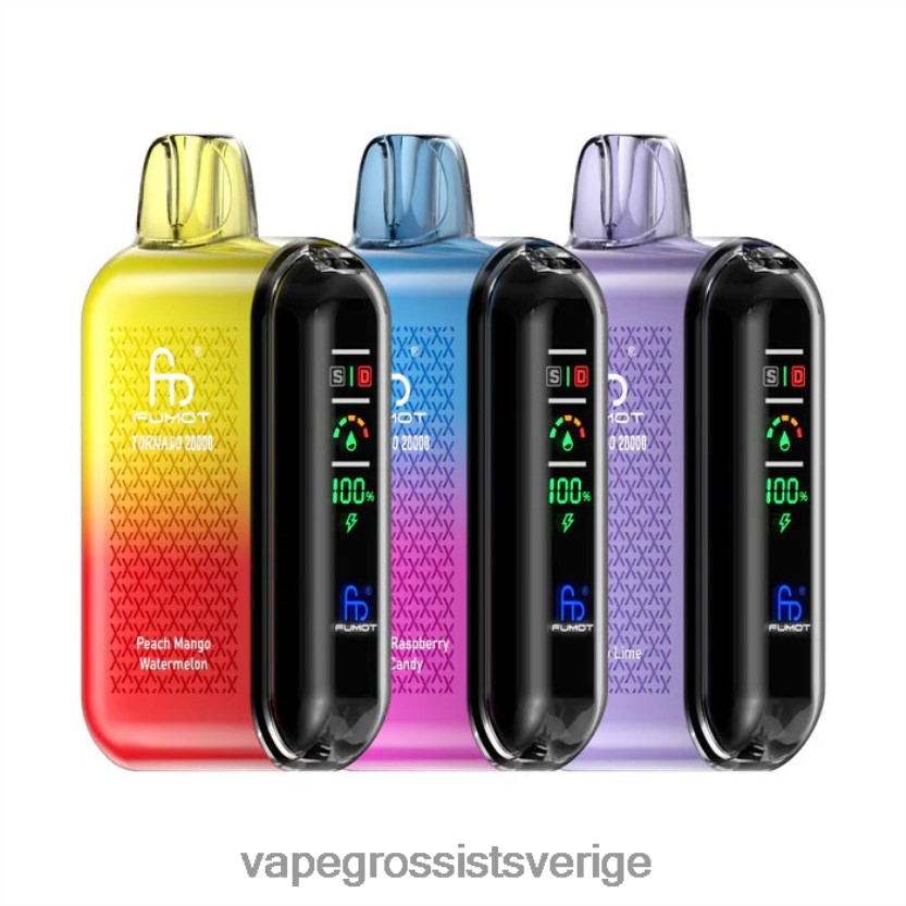 Disposable Vapes Sweden - Fumot Tornado 20000 engångsvape exklusiv R4T4ZF17