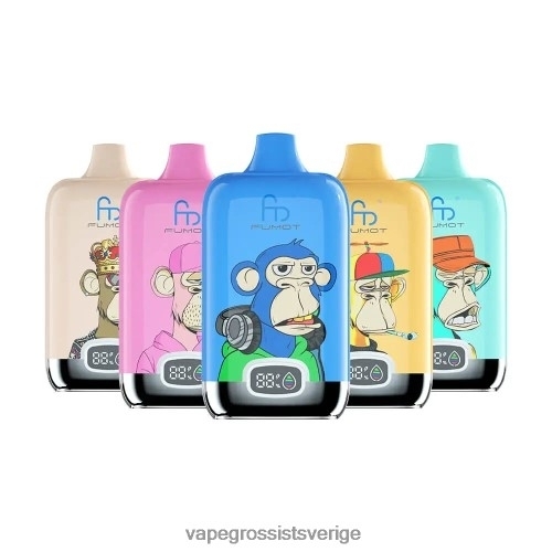 Vape Juice Wholesale - disponibel BXF6H04 Fumot Tornado Digital Box 12 000
