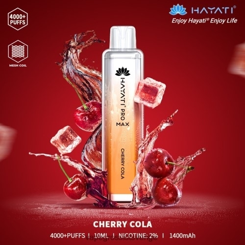 Vape Juice Wholesale - körsbärscola BXF6H0154 Hayati Pro Max 4000