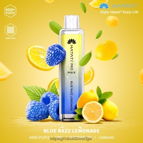 blå razz lemonad