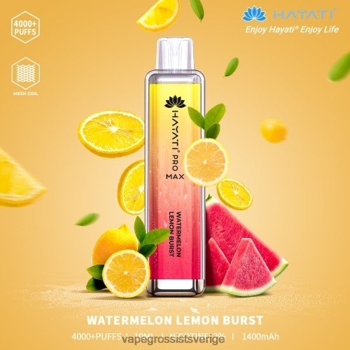 vattenmelon citron sprängs