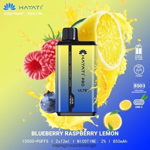 blåbär hallon citron