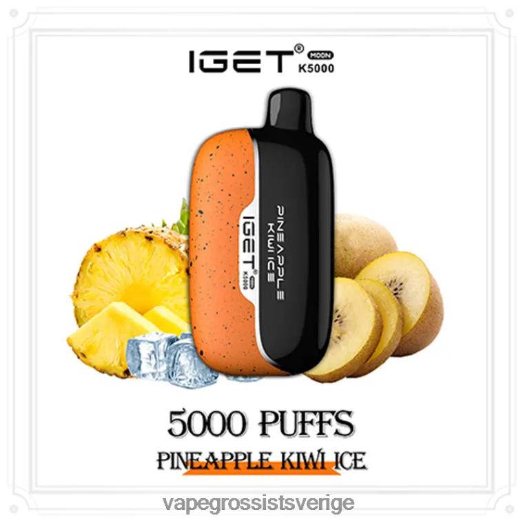 Vape Juice Wholesale - IGET Moon k5000 4RZXTL14 ananas kiwi is