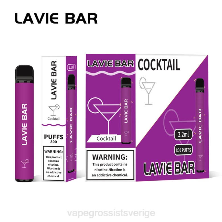 Vape Wholesale Sweden - LAVIE BAR 800 bloss 2ZZZ312 cocktail