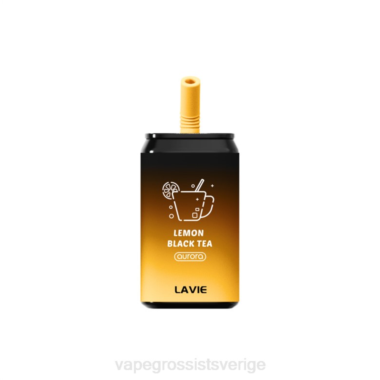 citron svart te