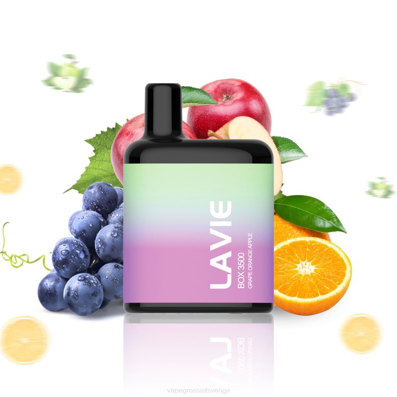 druva apelsin äpple