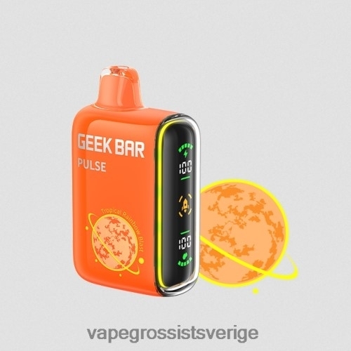 tropisk regnbågsexplosion