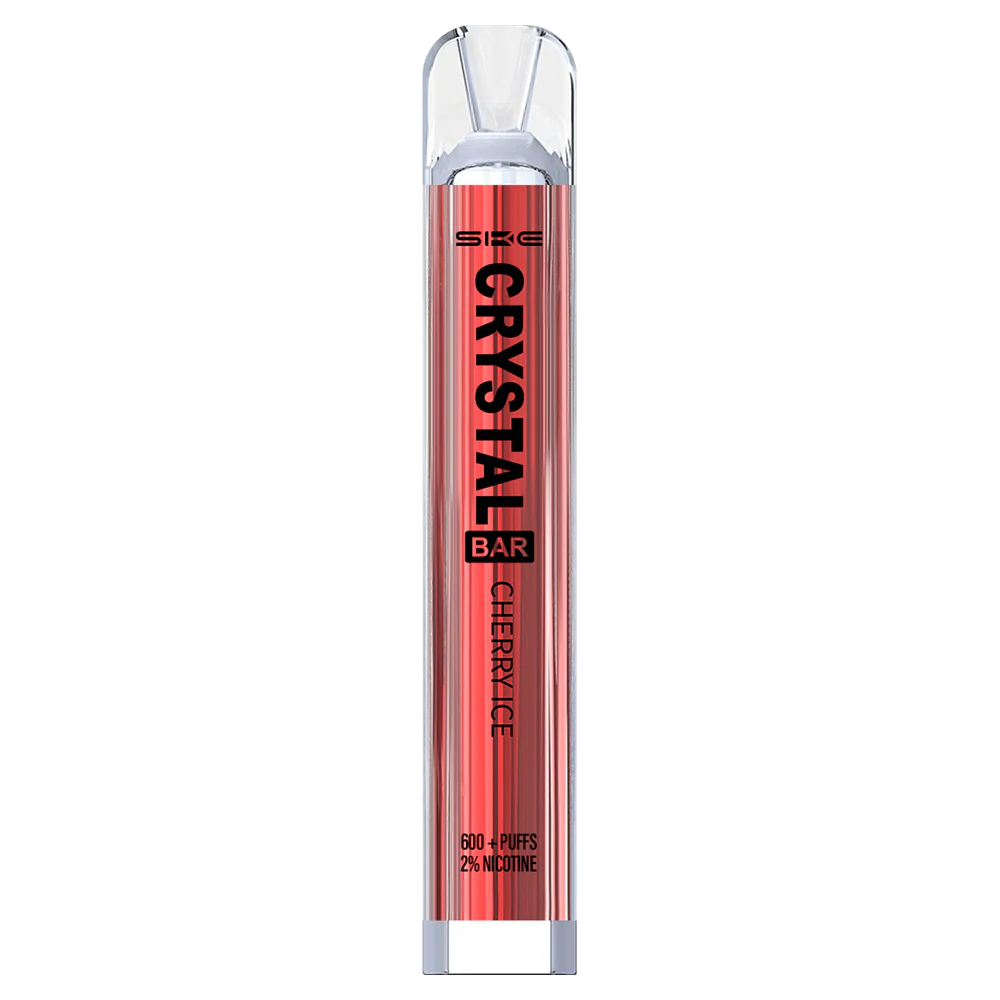 Vape Pod Wholesale - körsbärs is BXF6H0269 SKE Crystal Bar engångs vape 600 puffar