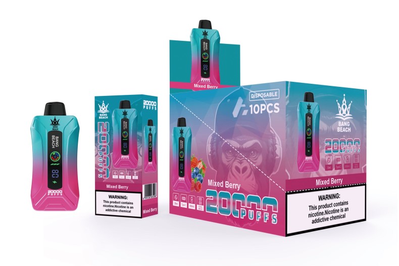 Vape Wholesale Stockholm - Bang Beach 20000 puffar smart screen vape blandat bär L6V6P5