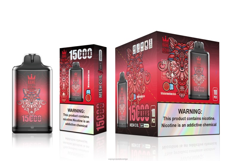 Vape Kit Wholesale - Bang Box s1-15000 bloss vattenmelon is L6V6P106