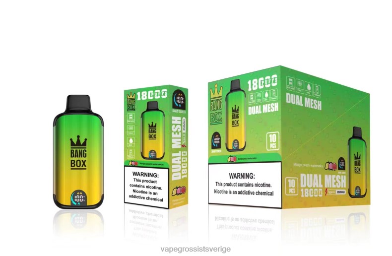 Vape Wholesale Sverige - Bang Box 18 000 bloss mango persika vattenmelon L6V6P89