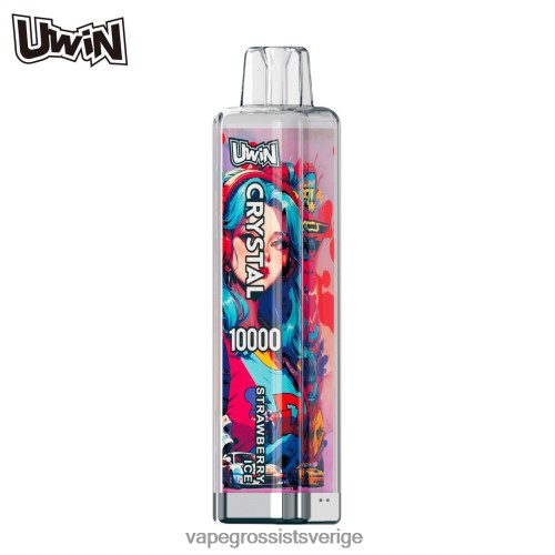 Vape Juice Wholesale - UWIN CRYSTAL 10000 engångsvape jordgubbsis Z8FV209