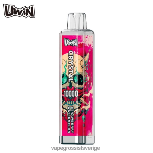 Vape Kit Wholesale - UWIN CRYSTAL 10000 engångsvape jordgubbsvattenmelon Z8FV203