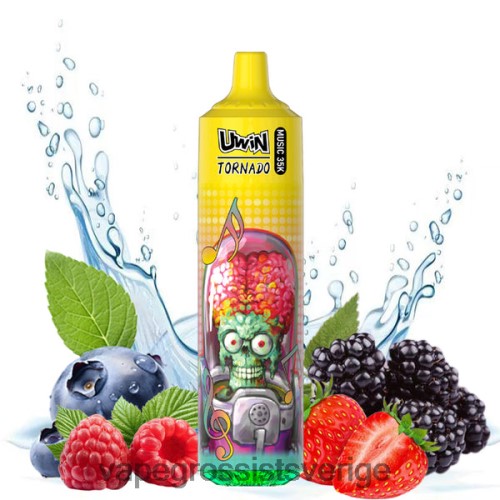 Vape Juice Wholesale - UWIN CRYSTAL 35k engångsvape blandade bär Z8FV2029