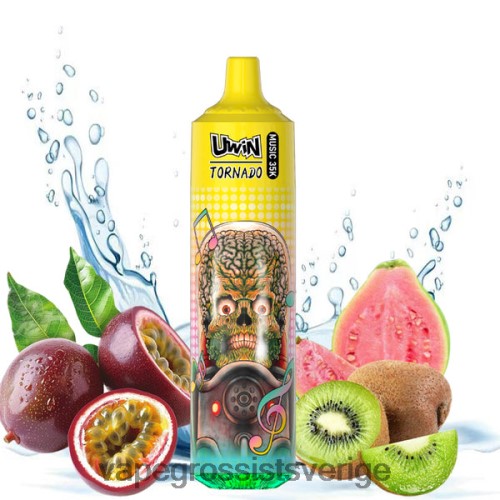 Vape Kit Wholesale - UWIN CRYSTAL 35k engångsvape kiwi passionsfrukt guava Z8FV2023
