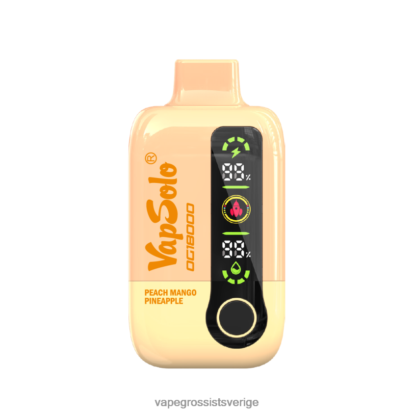 Vape Wholesale Stockholm - VapSolo dg18000 persika mango ananas 4Z24D25